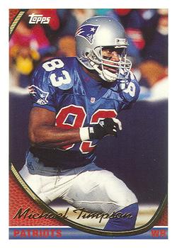 Michael Timpson New England Patriots 1994 Topps NFL #534